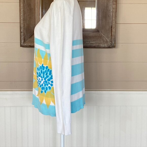 Lilly Pulitzer Lightweight cotton sweater  Sz M - Picture 11 of 11